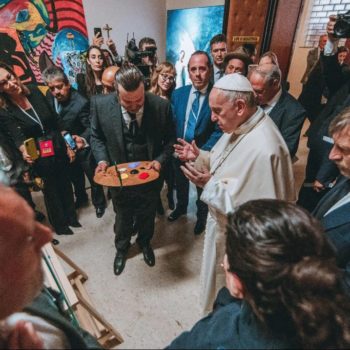 Domingo Zapata visits the Vatican