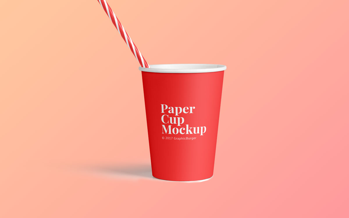 Paper Cup Mockup
