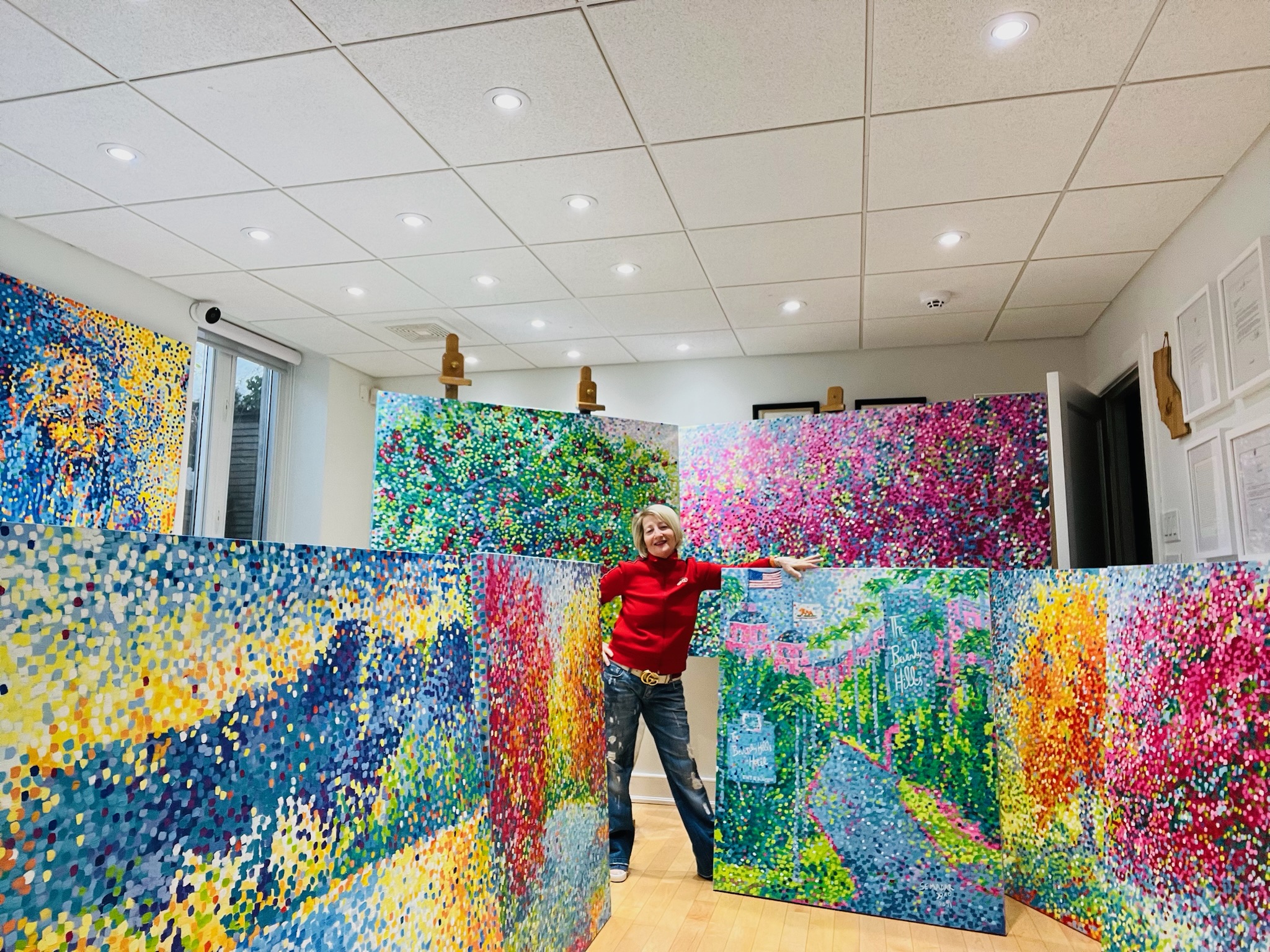 Semadar: The Visionary Neo-Pointillist Artist