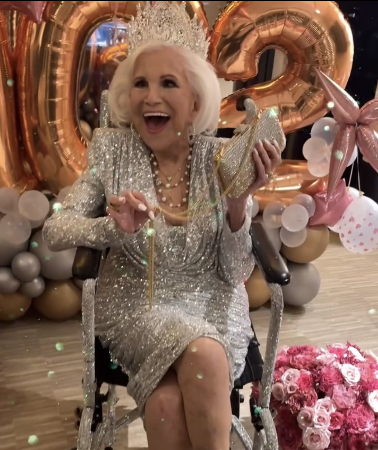 Skincare Mogul’s Mom Celebrates 102 in Style with Vegas Extravaganza