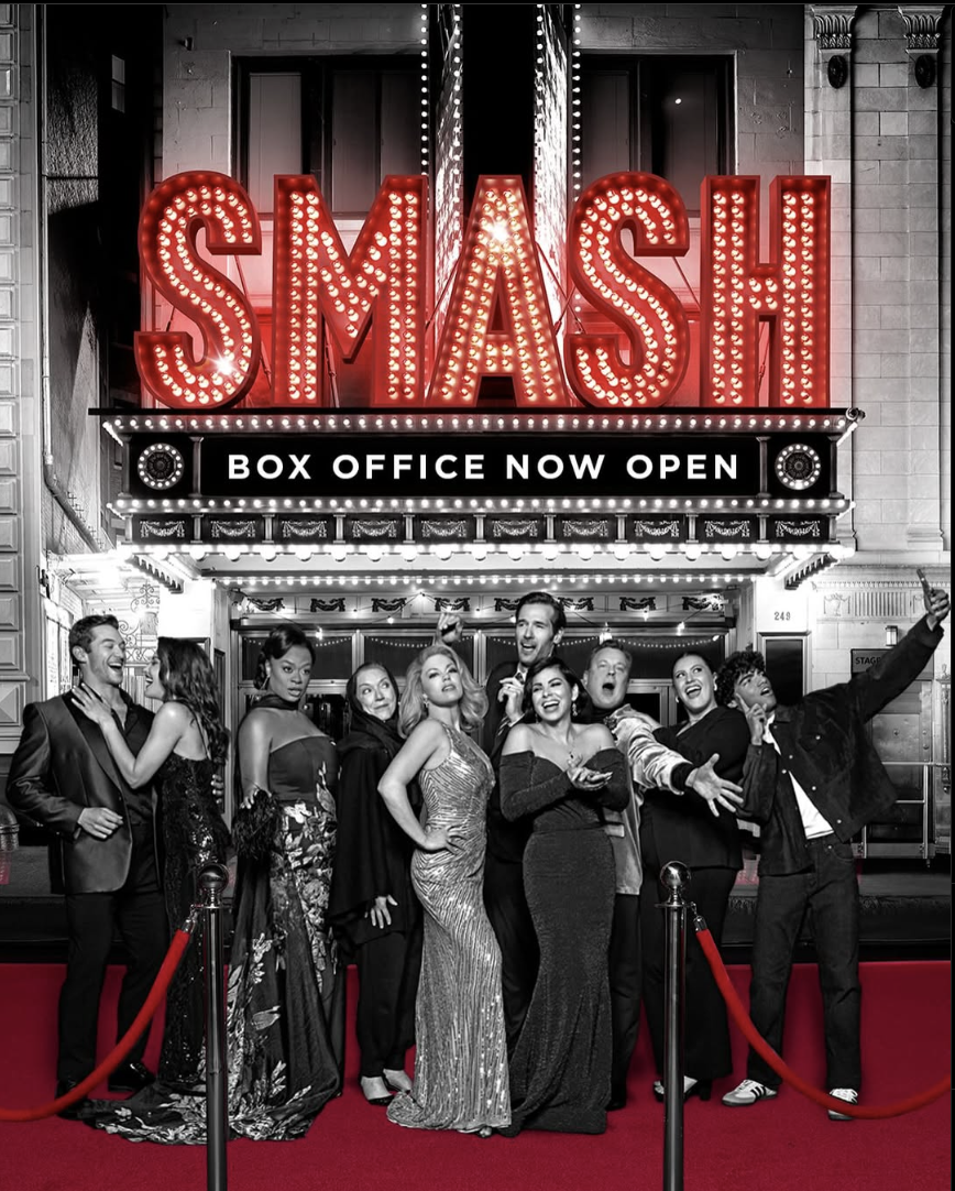 Robyn Hurder Channels Marilyn Monroe in Broadway’s SMASH and Inspires Neo-Pointillist Art