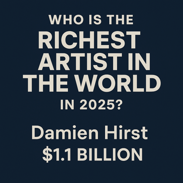 richest artist in the world