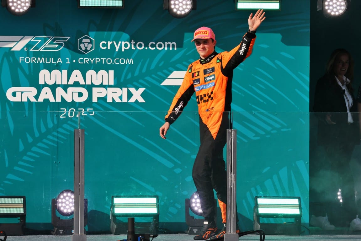 McLaren’s Oscar Piastri Wins at 2025 Miami Grand Prix