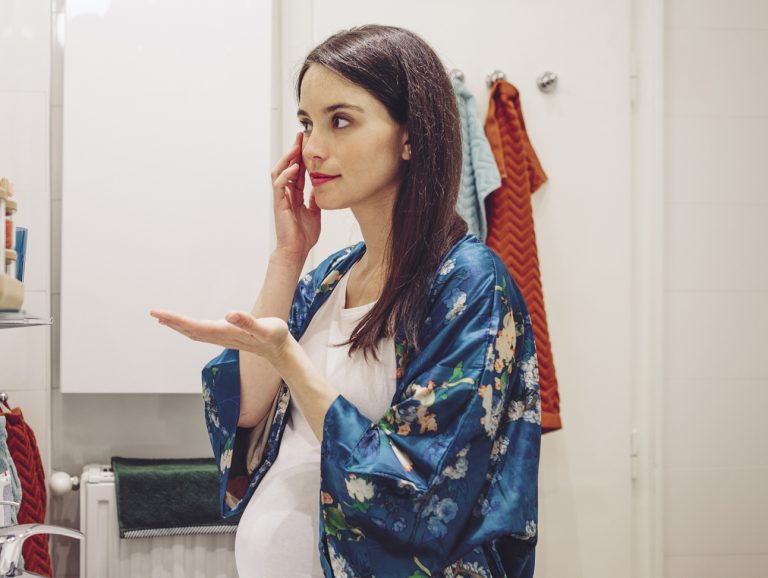 clean skincare for pregnancy