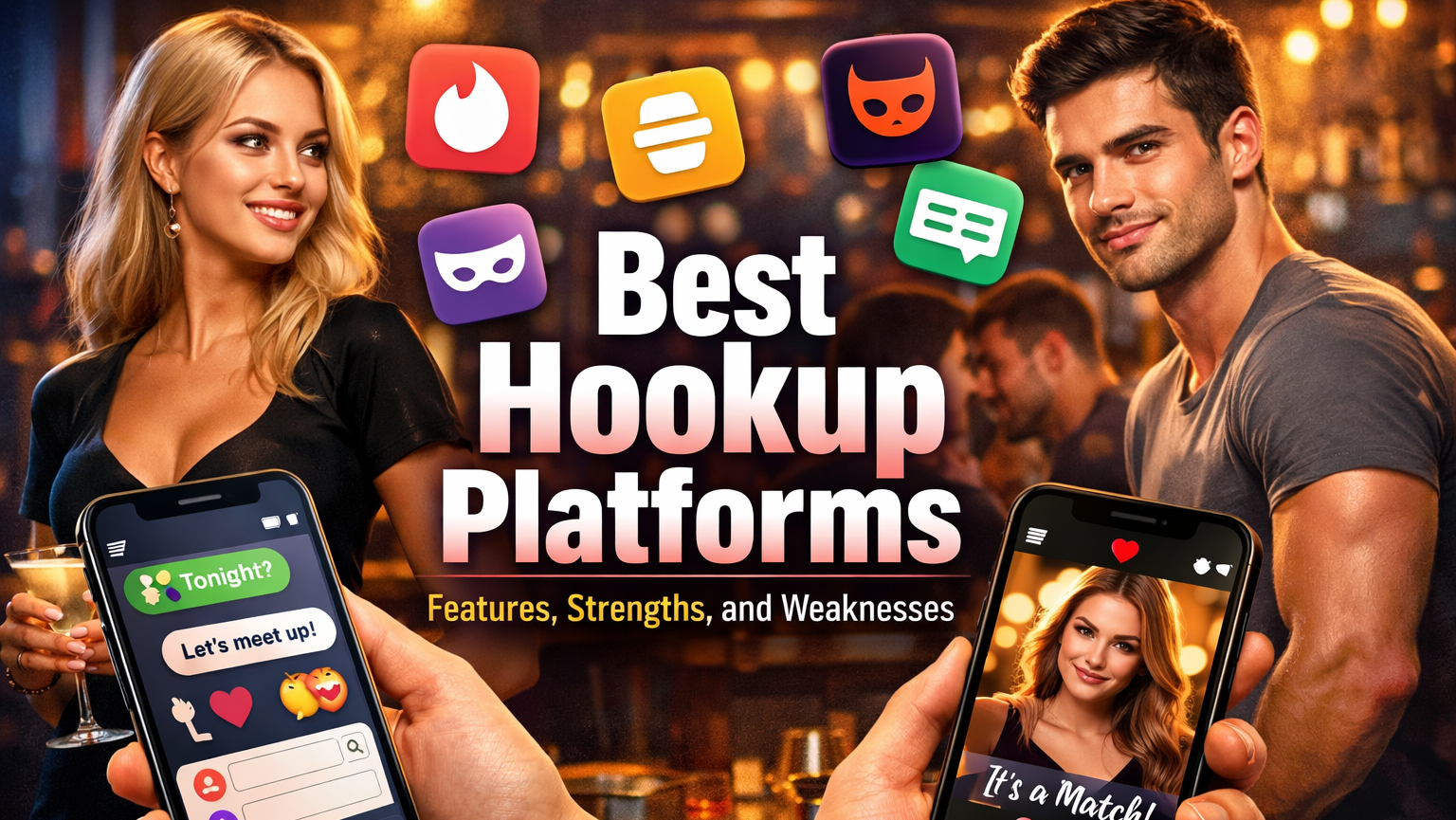 Best Hookup Platforms: Features, Strengths, and Weaknesses