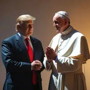 trump pope