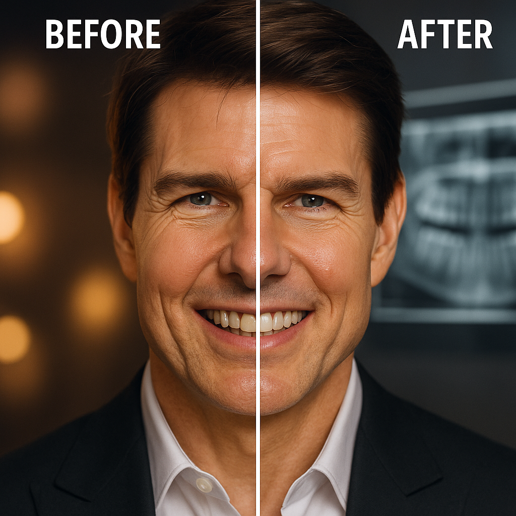 celebrity dental implants before and after