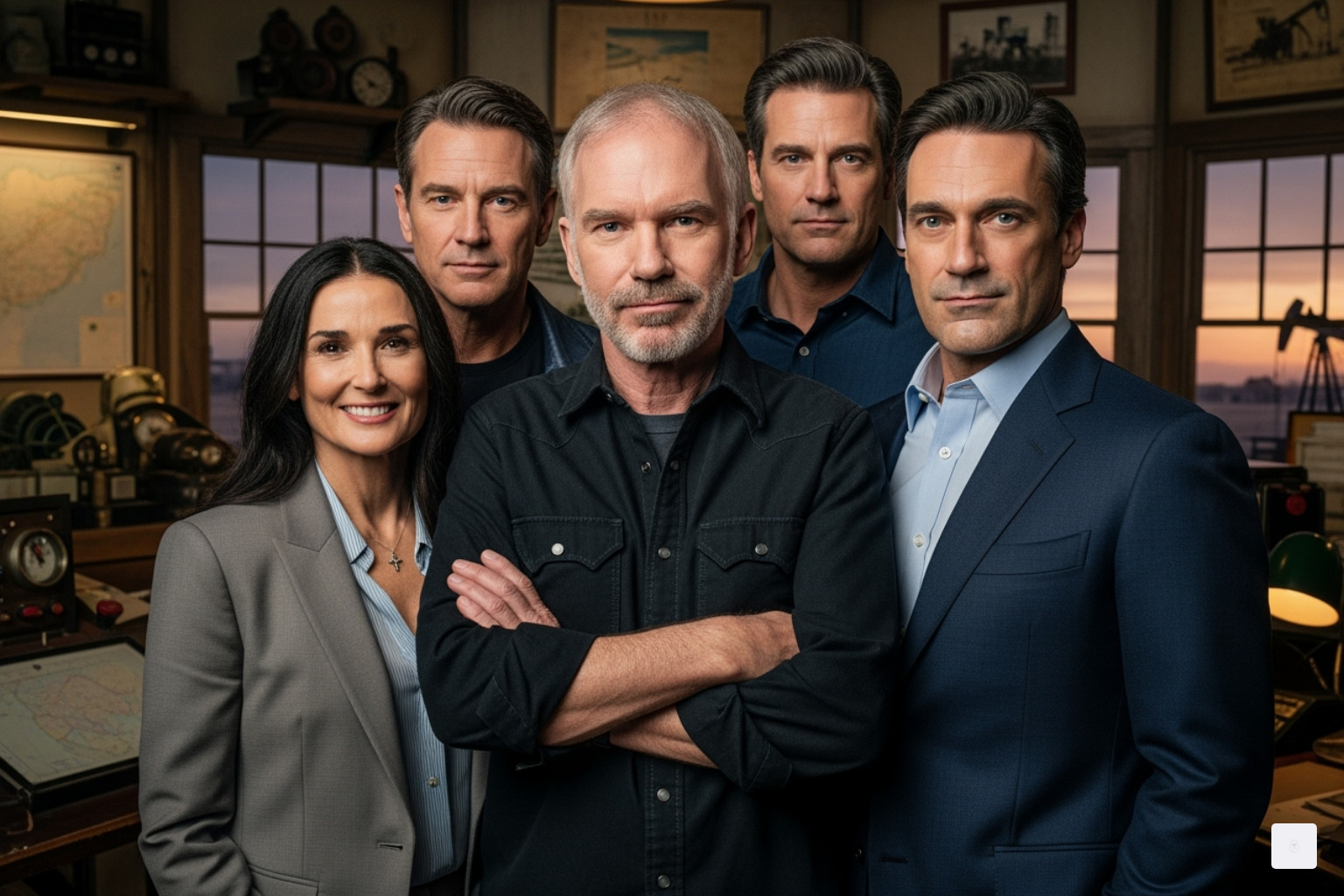 Cast of Land Man