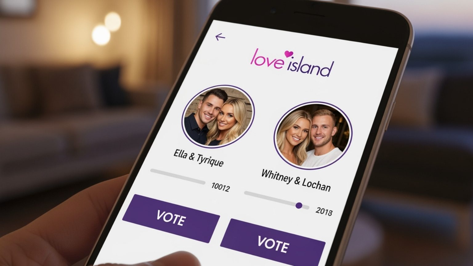 Love Island voting