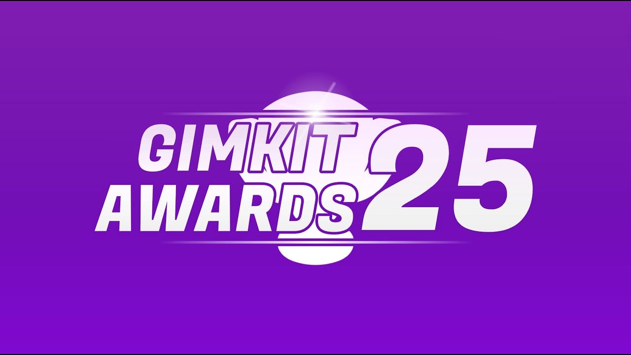 The 2025 Gimkit Awards.