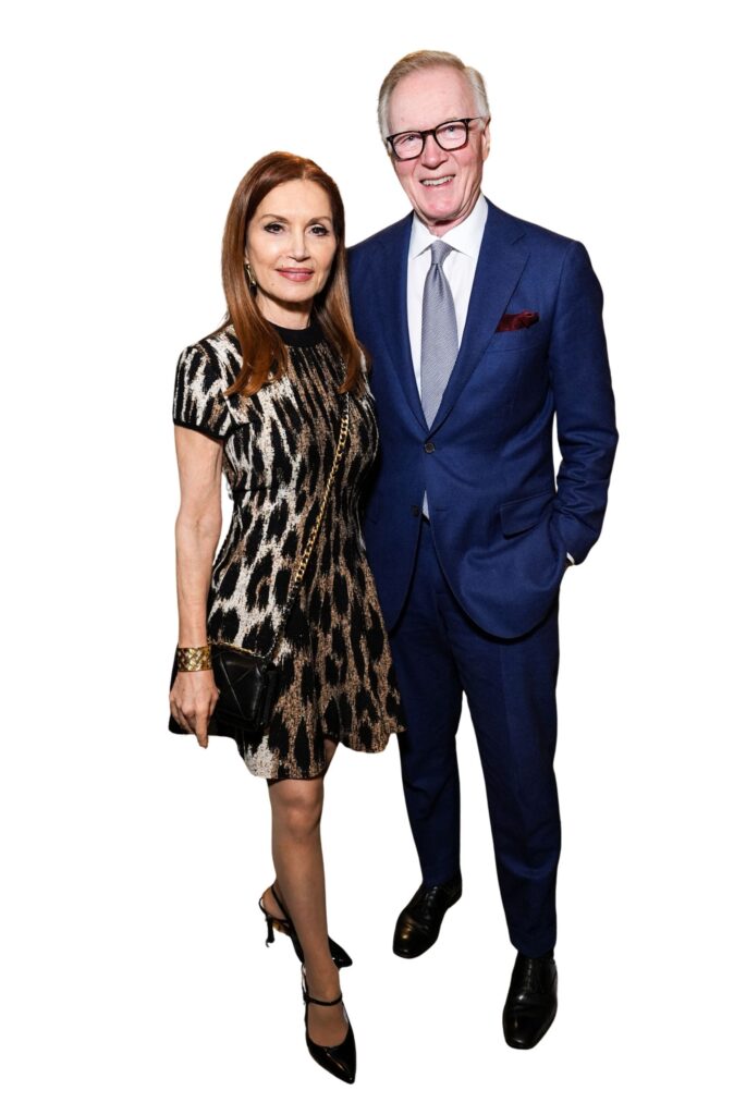 Jean Shafiroff & Chuck Scarborough