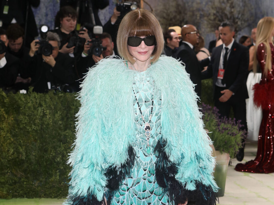 MAY 4: Anna Wintour attends Met Gala Celebrating "Costume Art" at The Metropolitan Museum of Art on May 4, 2026. (Photo by Udo Salters/PMC) *** Local Caption *** Anna Wintour