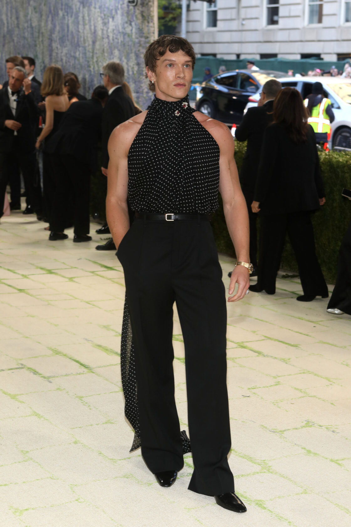 MAY 4: Connor Storrie attends Met Gala Celebrating "Costume Art" at The Metropolitan Museum of Art on May 4, 2026. (Photo by Udo Salters/PMC) *** Local Caption *** Connor Storrie