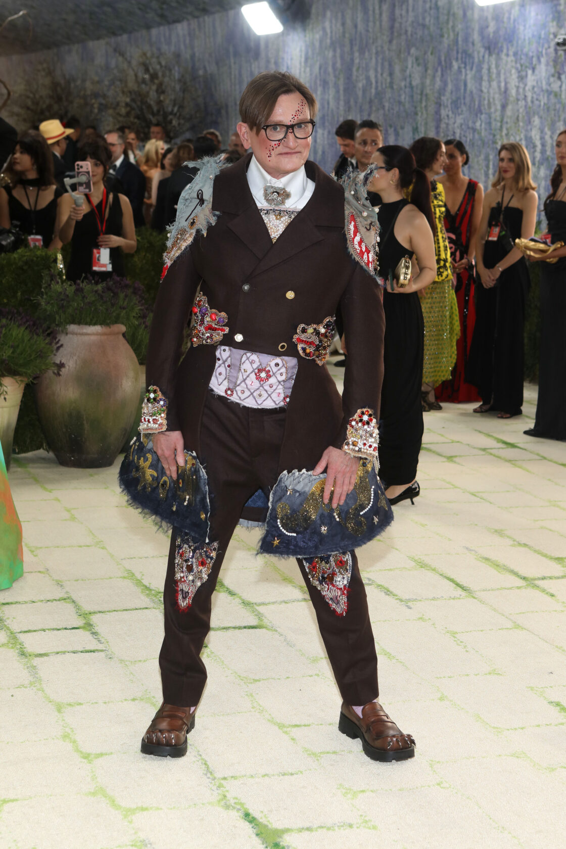 MAY 4: Hamish Bowles attends Met Gala Celebrating "Costume Art" at The Metropolitan Museum of Art on May 4, 2026. (Photo by Udo Salters/PMC) *** Local Caption *** Hamish Bowles