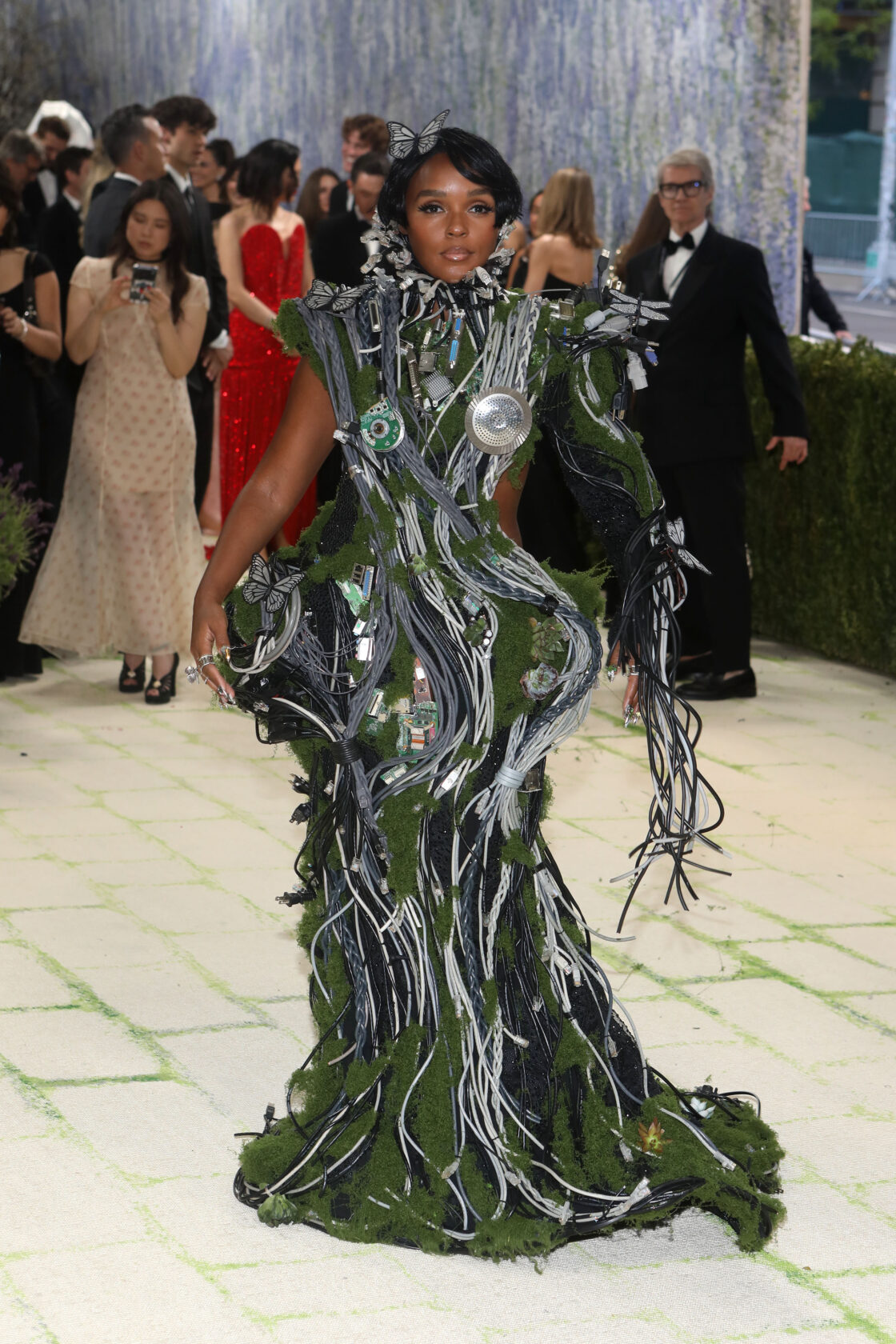 MAY 4: Janelle Monae attends Met Gala Celebrating "Costume Art" at The Metropolitan Museum of Art on May 4, 2026. (Photo by Udo Salters/PMC) *** Local Caption *** Janelle Monae
