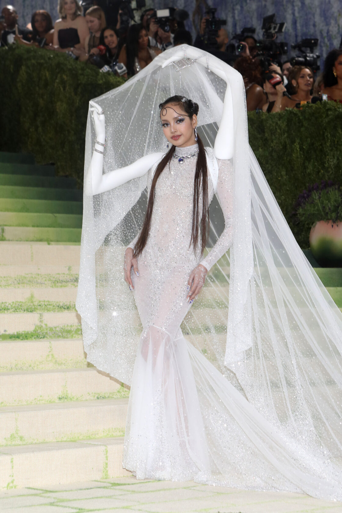 MAY 4: Lisa attends Met Gala Celebrating "Costume Art" at The Metropolitan Museum of Art on May 4, 2026. (Photo by Udo Salters/PMC) *** Local Caption *** Lisa