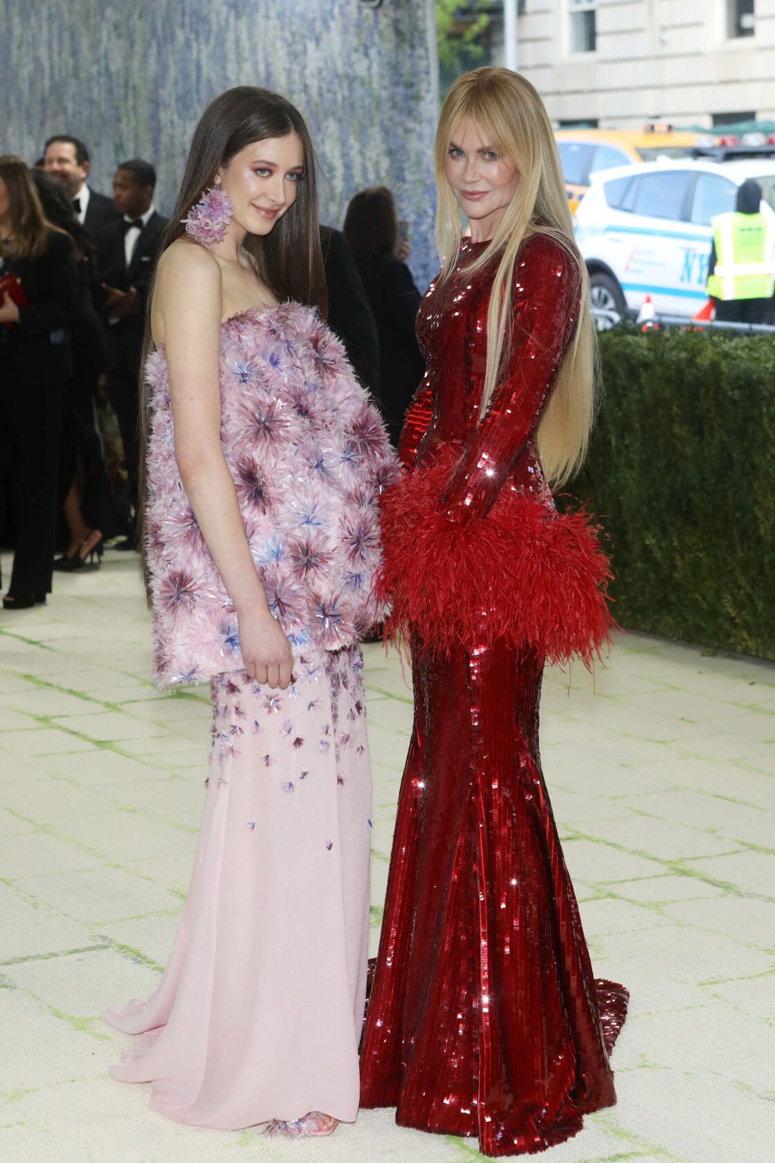 MAY 4: Sunday Rose and Nicole Kidman attend Met Gala Celebrating "Costume Art" at The Metropolitan Museum of Art on May 4, 2026. (Photo by Udo Salters/PMC) *** Local Caption *** Sunday Rose;Nicole Kidman