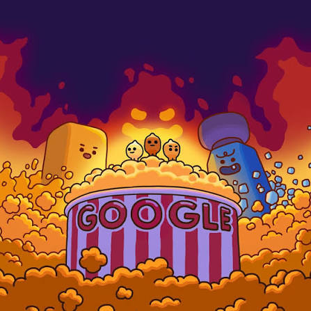 What Is the Popcorn Google Doodle?